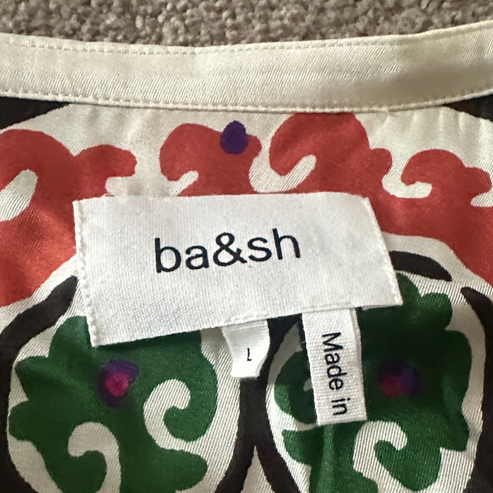 ba&sh Multicolor Embroidered Blouse - Picture 3 of 4